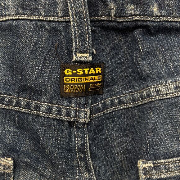 G-Star Raw Men 5620 3D Low Tapered Jeans Size 36x34 Blue Denim Italy D051 -20 - Picture 9 of 16